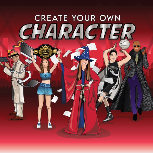 Create Your Own Character / Custom Superhero Portrait From Photo / Personalized Comic Character Drawing / Custom Character Drawing