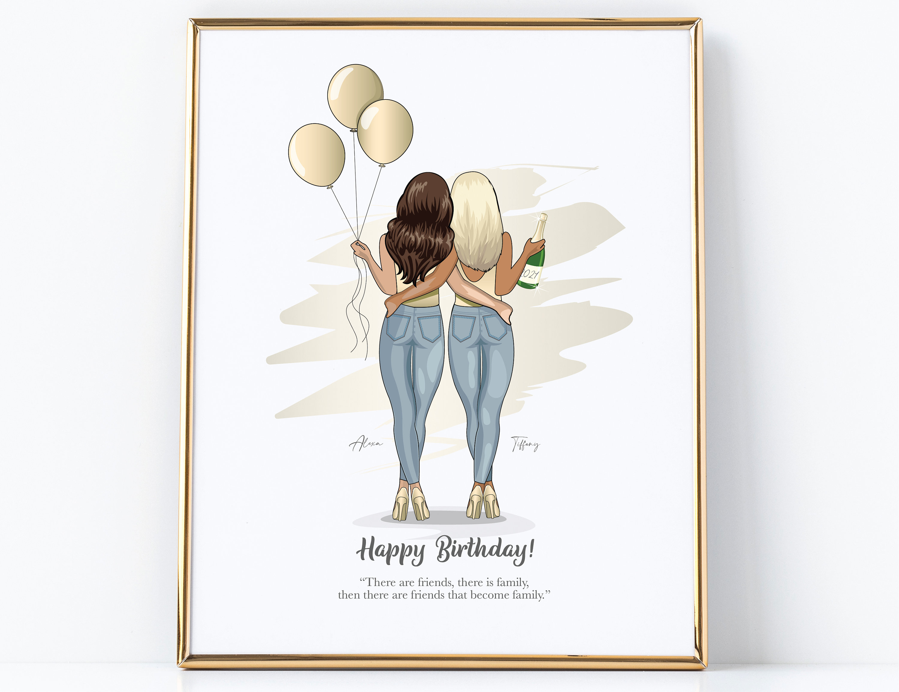 Birthday Gifts for Boyfriend Custom Portrait Drawing Cute 