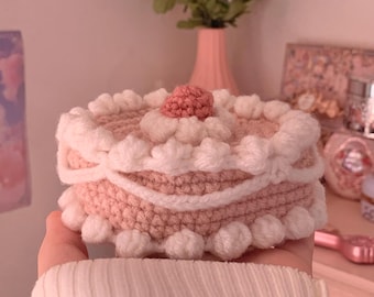 Strawberry Birthday Cake Pouch