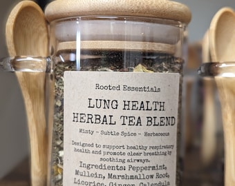 Lung Health | Herbal Loose Leaf Tea Blend | Mullein Tea