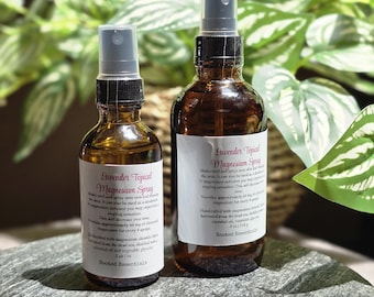 Magnesium Oil Spray| Transdermal Topical Magnesium| Magnesium Chloride|