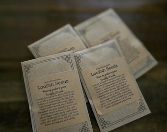 Loofah Seeds | Unsprayed Seeds| | Herb Garden |