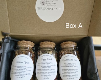 Herbal Loose Leaf Tea Sampler Set | Gift Ideas