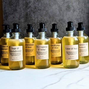 Essential Oil Liquid Hand Soap | Zero Waste Olive Oil Castile