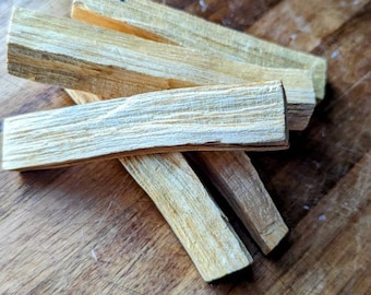 Palo Santo sticks, sustainably sourced, smoke cleansing, spiritual tool