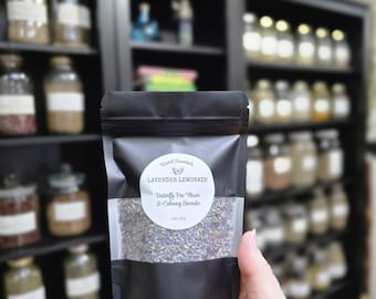 Lavender Lemonade Mix| Herbal Mocktail Blends | Summer Drink Mix