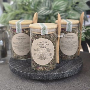 Hygge Witch  | Herbal Loose Leaf Tea Blend | Red Raspberry Leaf Tea