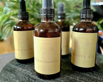 Goddess Hydrosol  | Resin Infused | Calendula Infused | Facial Toner | Skin Health | Low Comedogenic Rating