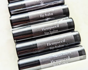 Natural Hemp Lip Balm, Organic Lip Care