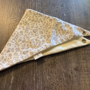 Light Cheetah Dog Bandana