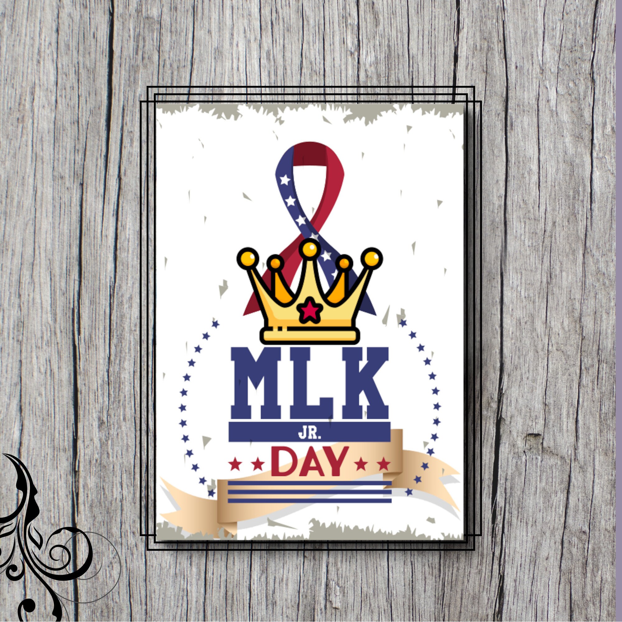PRINTABLE MLK Jr Day Print 8.5 X 11, Martin Luther King's Birthday ...