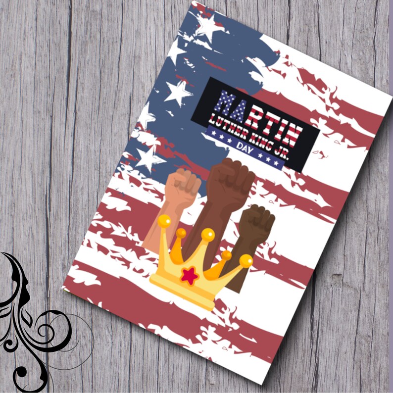 PRINTABLE Martin Luther King Jr Day Print 8.5x 11 - Etsy