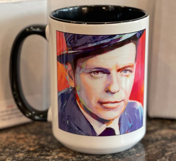 Frank Sinatra coffee mug.Gift for Frank Sinatra lover. 15 oz ceramic coffee mug is dishwasher & microwave safe. Mothers Day Gifts for her