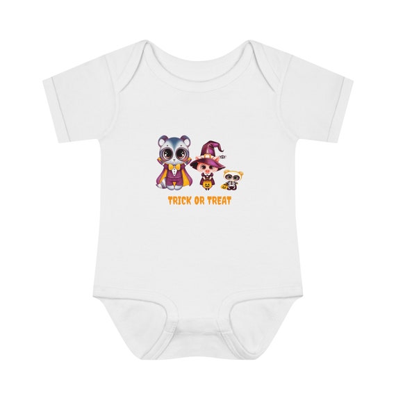 Infant Bodysuit, Halloween tshirt, graphic tees, Cotton Rib Onesie, baby Halloween design, gift for her, gift for him
