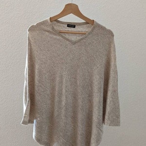 Cozy Cashmere Poncho Women, VENUS