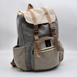 Veganer Hanf Rucksack MILO, beige