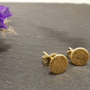 Simple round earrings &quot;circle&quot;