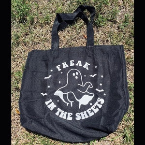 Large tote bag, market bag, witchy accessories, purse, large travel bag, carry all