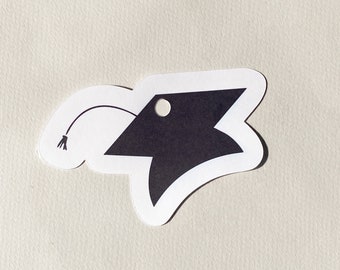 Graduation Cap Gift Tag