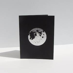 Schwarze Vollmond Karte