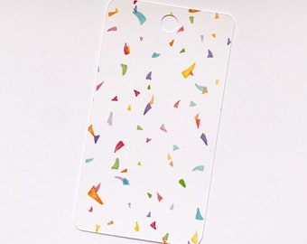 Confetti Gift Tag