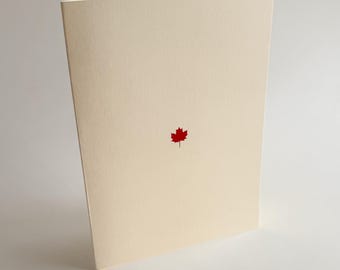Maple Leaf Card