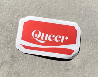 Queer Soda Sticker