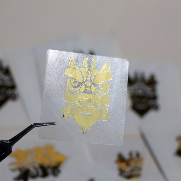 Lion's Head Sticker