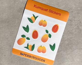 Kumquat Sticker Sheet