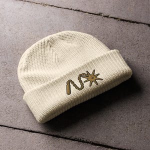 Spiked Flail Fisherman beanieSpiked Flail Fisherman beanie
