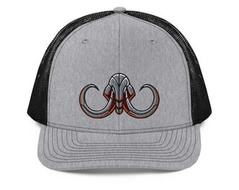 Premium Primal Snapback | Mammoth Logo • Elephant Hat • Fitness Gift • Animal Lover