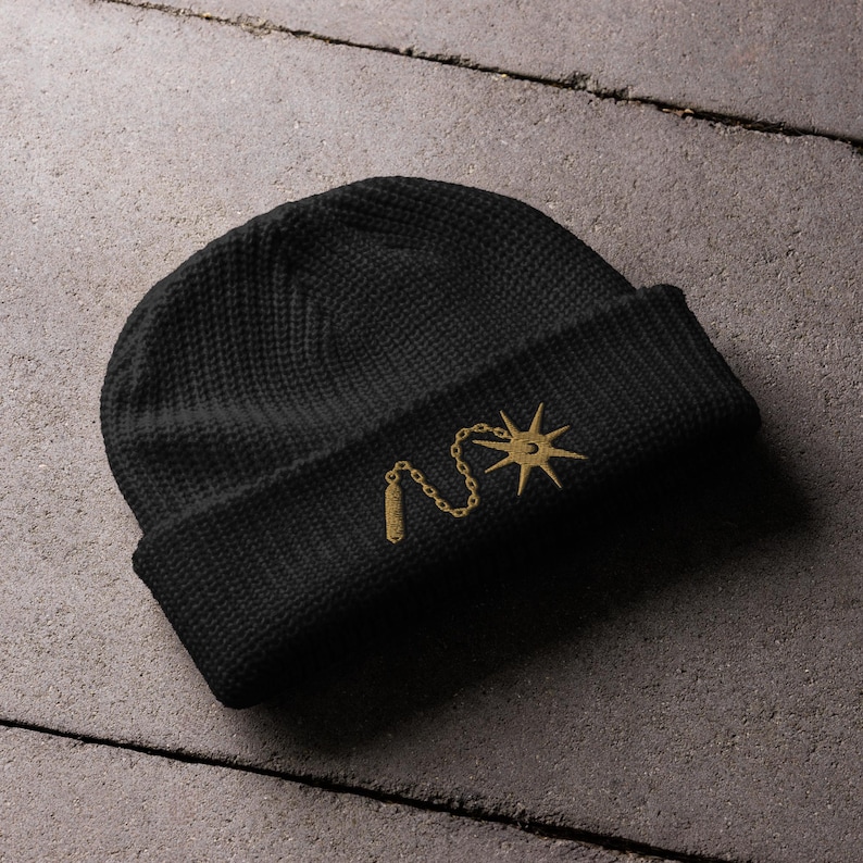 Spiked Flail Fisherman beanie
