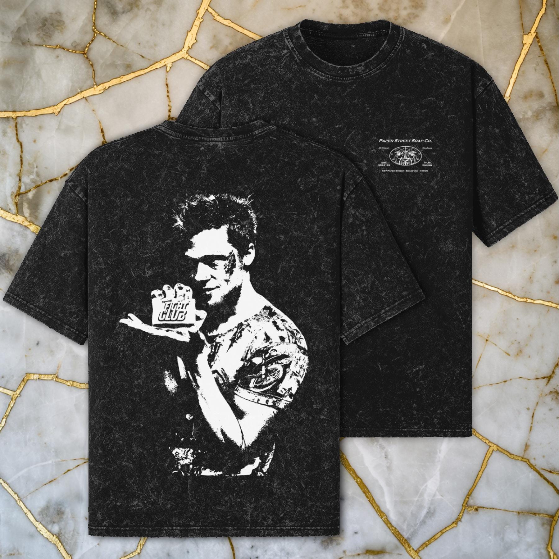 Paper Street Soap Co. Oversized Tee | Fight Club • Tyler Durden 