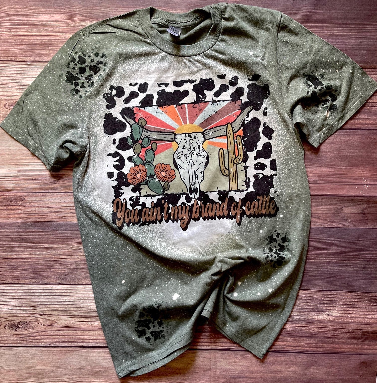Bleached Shirt Bleached Tee Graphic Tee 