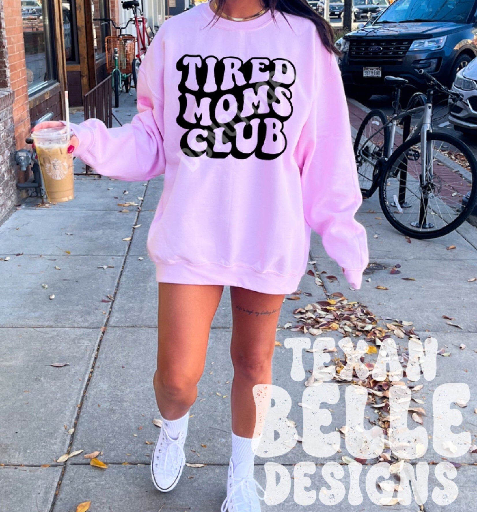 Tired as cheap a mother sweatshirt