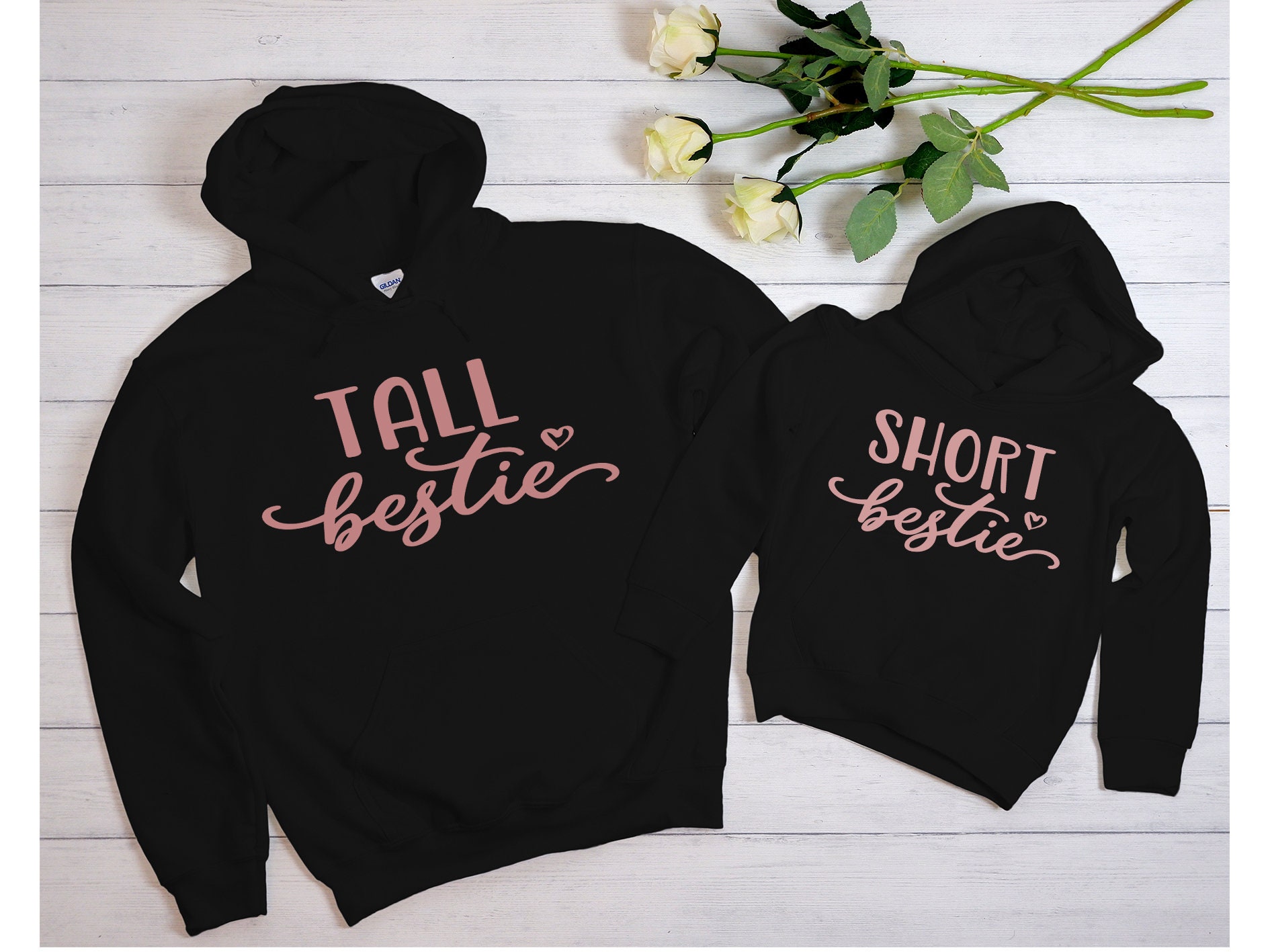 Best Friend Short Best Friend Hoodies 