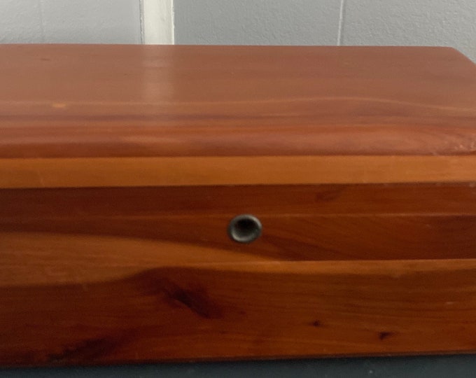 Vintage Miniature Lane Cedar Chest Etsy