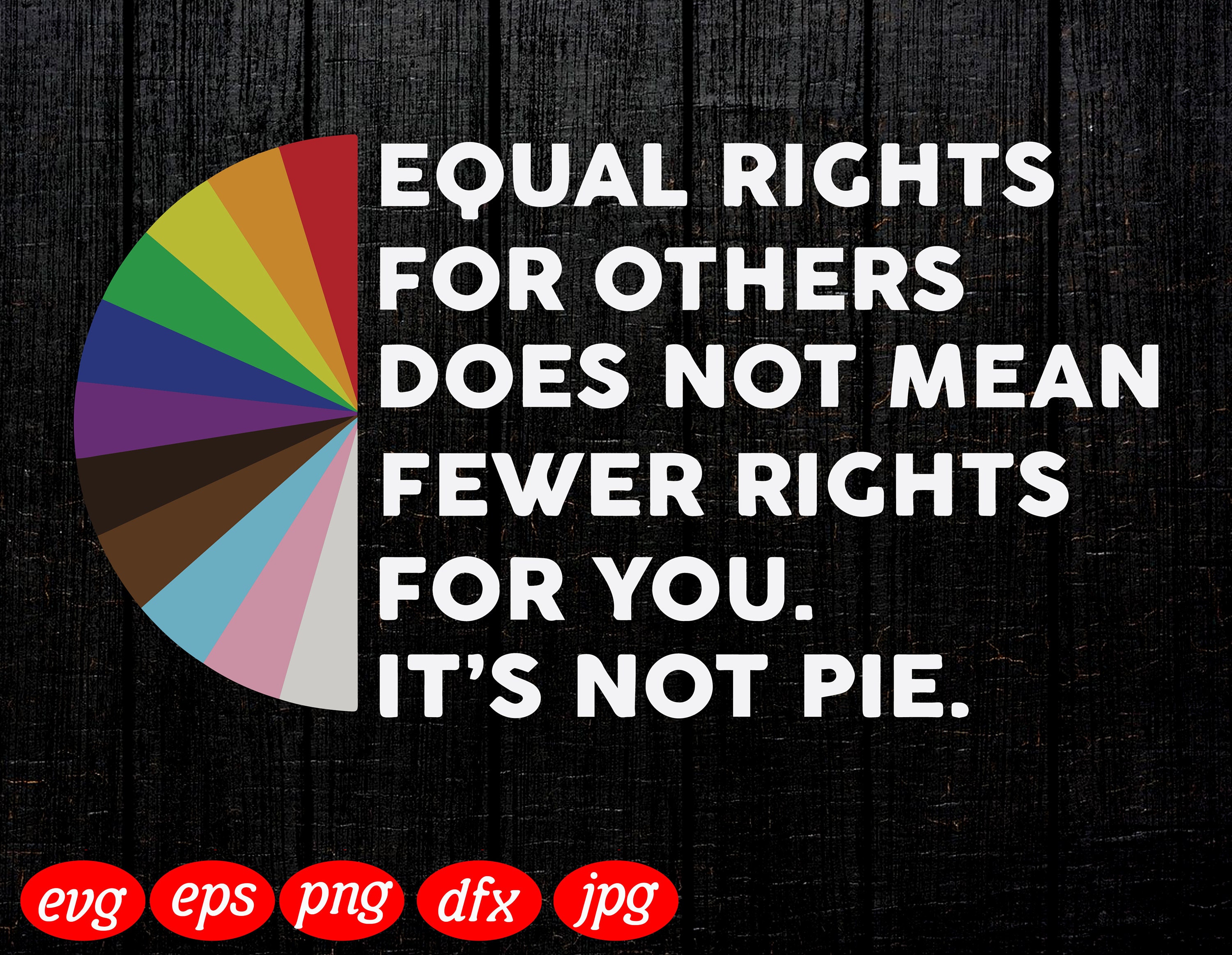 Equal Rights For Others Does not Mean Fewer Rights For You | Etsy