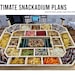 Snackadium Woodworking Plans Digital Download Snack Stadium Super Bowl ...