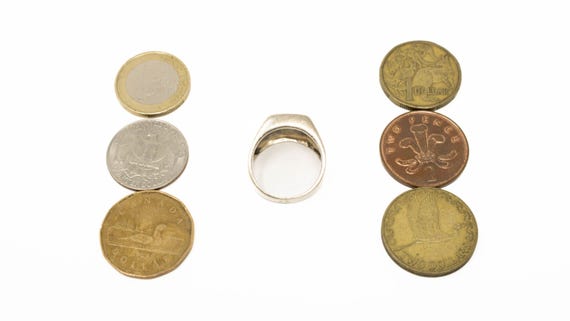 Vintage Sterling Silver Rectangular fdBlack Onyx … - image 4