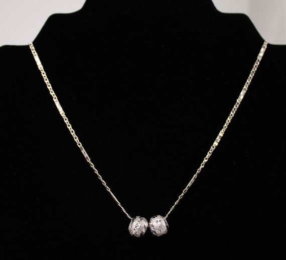 Vintage 99.9% Pure Platinum Necklace 