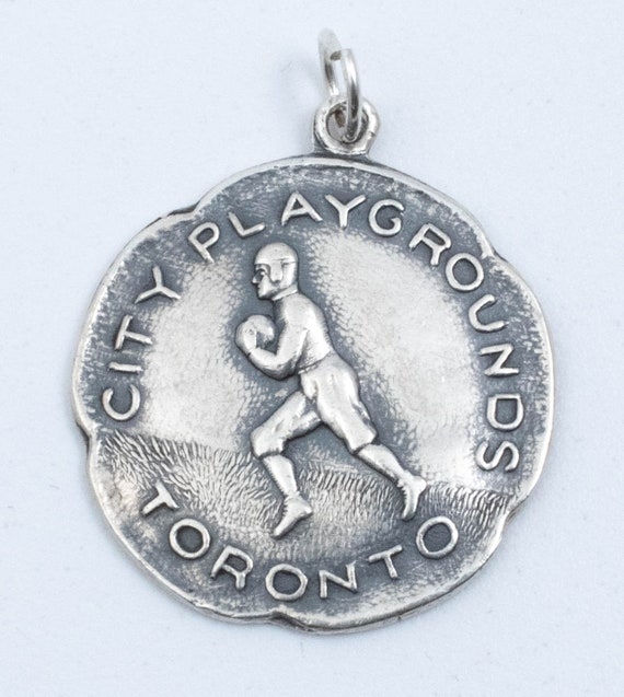 Vintage Sterling Silver City Of Toronto 1926 Foot… - image 1