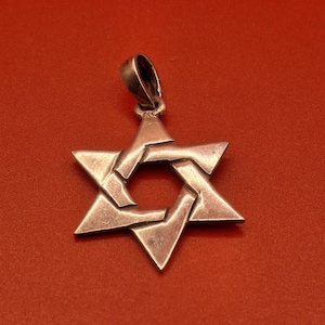 Sterling Silver Star of David Pendant