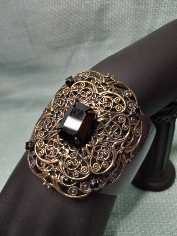 Victorian Style Cuff Bracelet - image 1