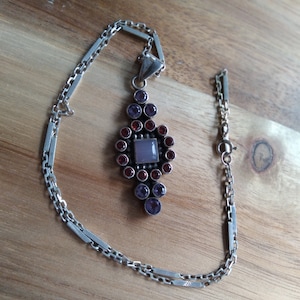 Amethyst und Granat Halskette von Nicky Butler