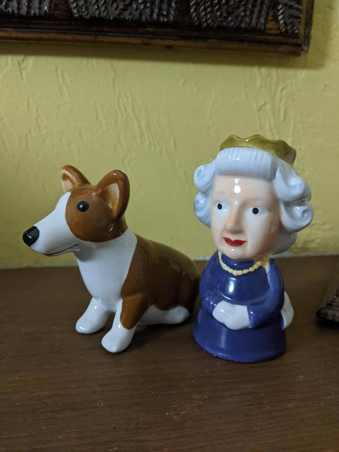 Abbott Collection Queen and Salt and Pepper Shakers Etsy
