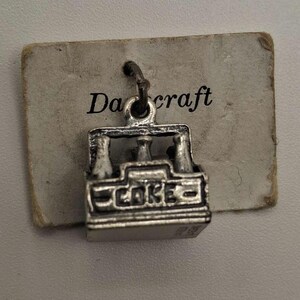 Sterling Silver Coke Bottle Case Charm