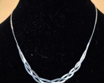 3-strand Weave Necklace - 18