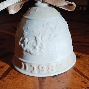 Ornamento di Natale vintage Lladro Campana 1989