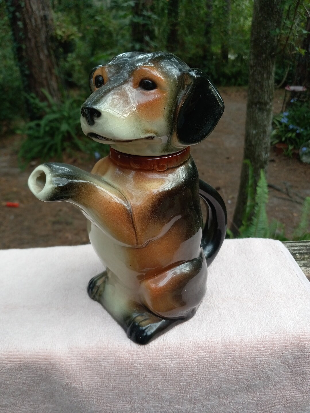Vintage 50s Erphila Dachshund Teapot Germany Etsy